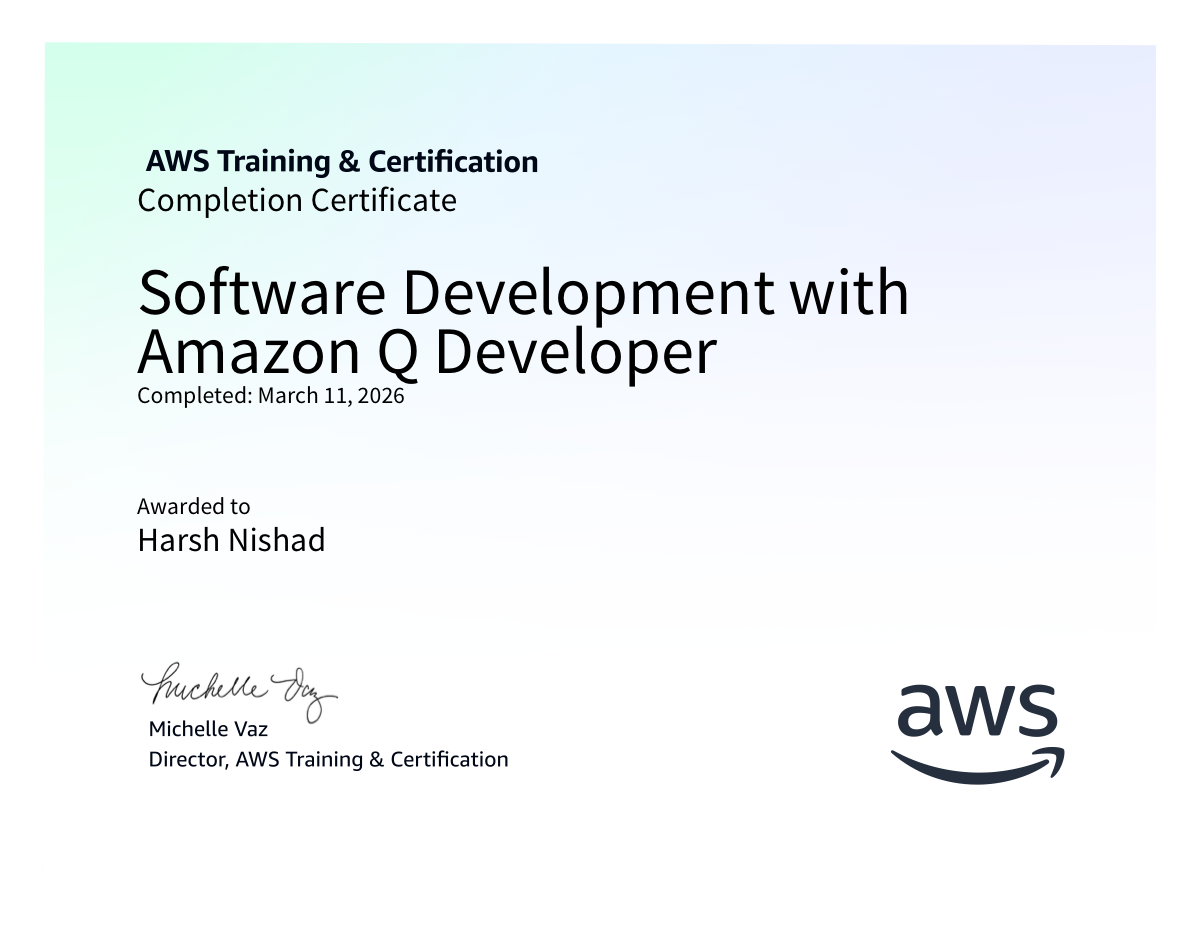 Software Development with Amazon Q Developer