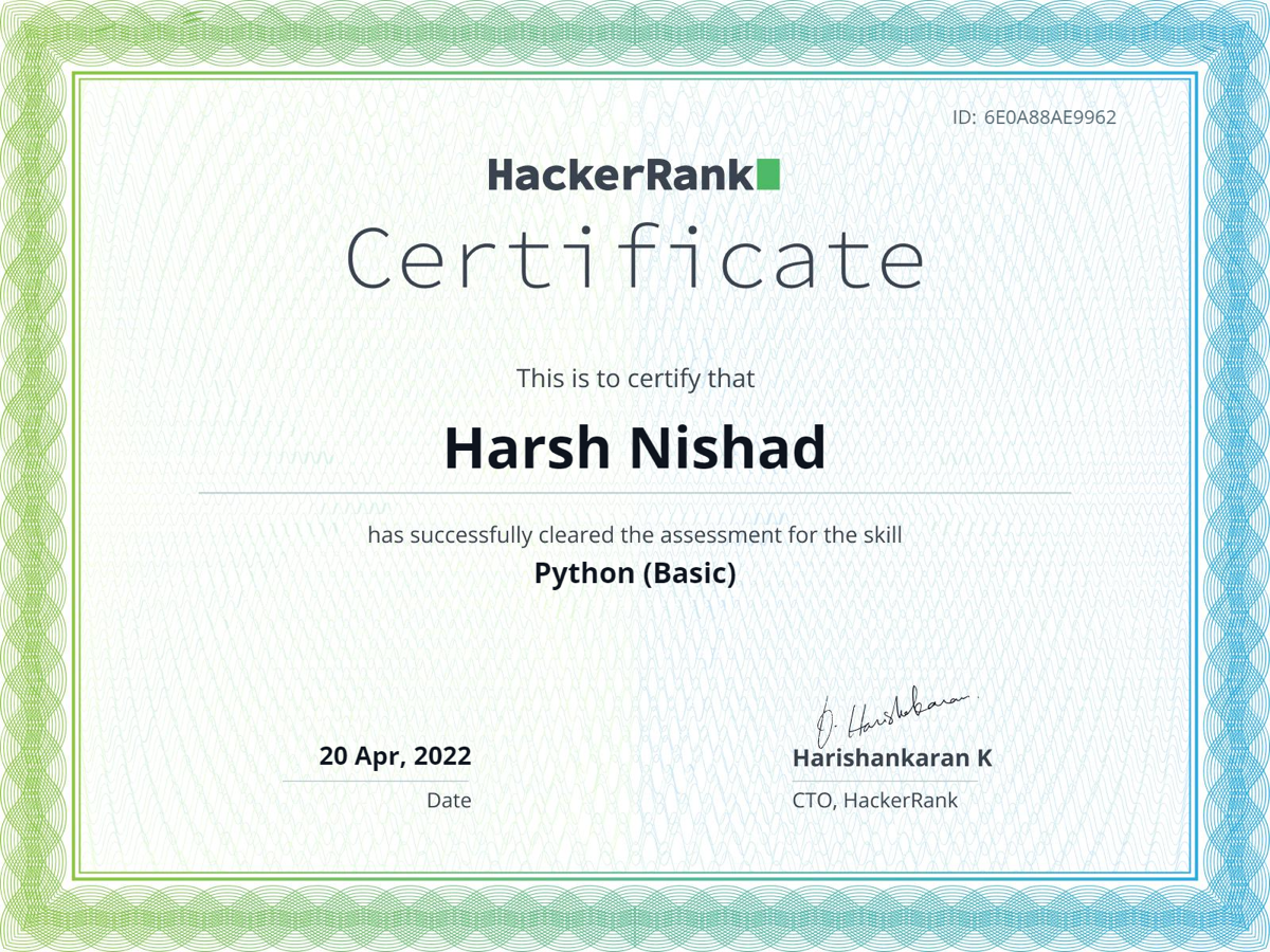 Python (Basic) Skill Assessment